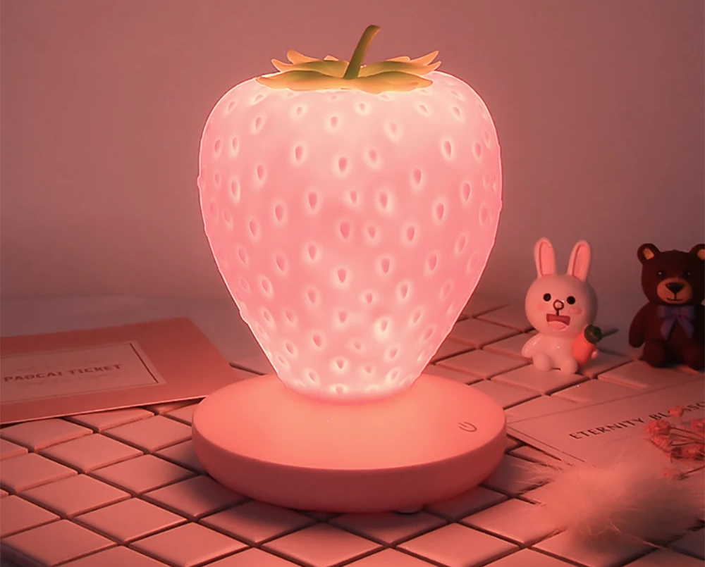 LED Strawberry Lamp