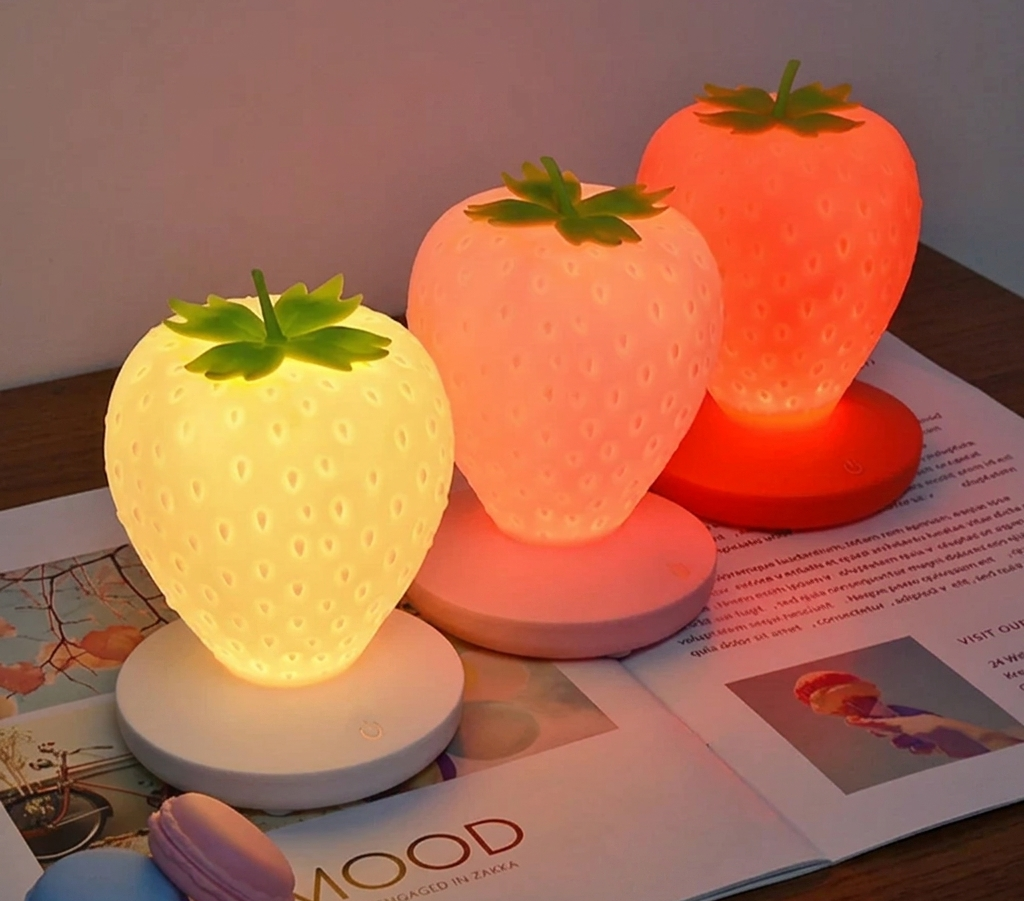 LED Strawberry Lamp