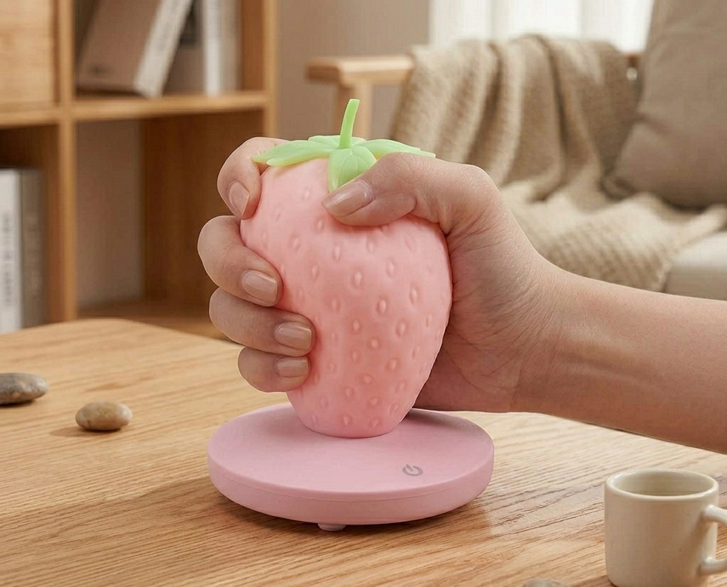 LED Strawberry Lamp